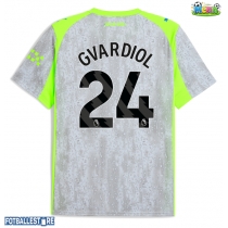 Manchester City Josko Gvardiol #24 Tredjedrakt 2025-26 Kortermet